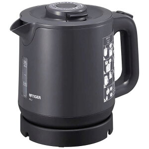 タイガー TIGER 業務用蒸気レス電気ケトル 「わく子」(0.8L) PCJ-H081-H グレー
