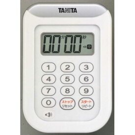 タニタ　丸洗いタイマー100分計　　TD-378-WH ホワイト
