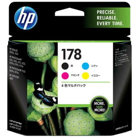 HP　HP178　4色マルチパック　CR281AA(HP178セット4ショク)