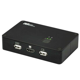 ラトックシステム　4Kディスプレイ／USBキーボード・マウス　パソコン切替器　RS-250UHDP-4K