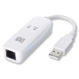 ラトックシステム　〔モデム〕　USB　56K　DATA／14．4K　FAX　Modem　　RS-USB56N ホワイト