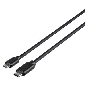 BUFFALO�@2�D0m�mUSB�|C��USB�@microB�n2�D0�P�[�u���@�[�d�E�]���@�u���b�N�@BSUMBC220BK