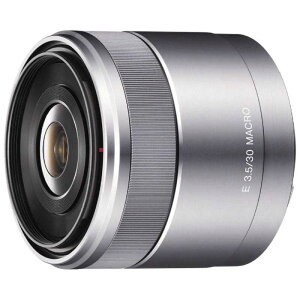 �\�j�[�@SONY�@�J���������Y E 30mm F3.5 Macro APS-C�p �m �\�j�[E / �P�œ_�����Y �n �V���o�[�@SEL30M35
