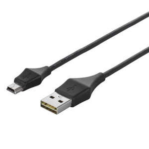 BUFFALO�@�ǂ�����USB2�D0�P�[�u���@A�@to�@miniB�@1m�@�u���b�N�@BCUAMND210BK