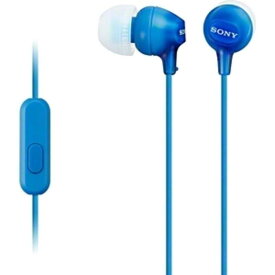 ソニー　SONY　イヤホン カナル型 ブルー [φ3.5mm ミニプラグ]　MDR-EX15AP