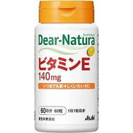 アサヒグループ食品　Dear-Natura（ディアナチュラ） ビタミンE（60粒） 栄養補助食品