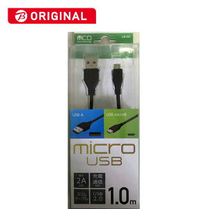 �i�J�o���V�@microUSB�P�[�u�� 1.0m �� �r�b�N�J�����O���[�v�I���W�i�� �@UB-MC201/BK