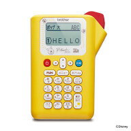 ブラザー　brother　ラベルライター　P−touch（ピータッチ）　プーさんイエロー　PT-J100PHY