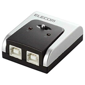 エレコム　ELECOM　USB2．0／1．1準拠USB切替器「2回路」　U2SW-T2