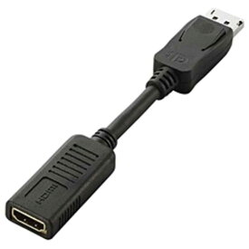 エレコム　ELECOM　DisplayPort−HDMI　変換アダプタ　AD-DPHBK