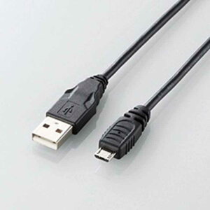 �G���R���@ELECOM�@Micro�|USB�iA�|MicroB�j�P�[�u���@0�D15m�@U2C-AMB015BK