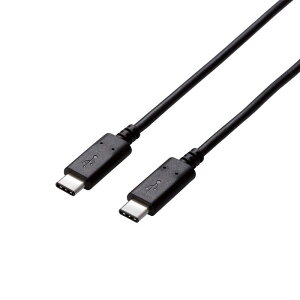 �G���R���@ELECOM�@4�D0m�mUSB�|C��USB�|C�n2�D0�P�[�u���@�[�d�E�]���@�u���b�N�@U2C-CC5P40NBK