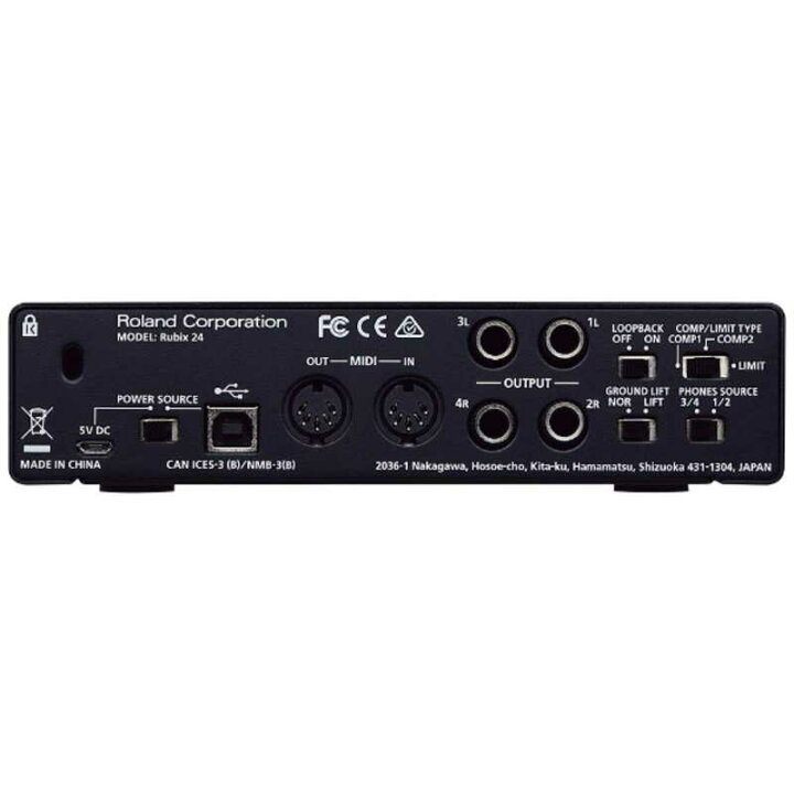 楽天市場】ローランド Roland USBオーディオインターフェース 
