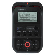 ローランド　Roland　ICレコーダー ブラック [Bluetooth対応 /ハイレゾ対応]　R-07-BK
