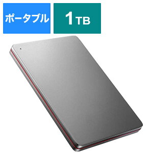 IO�f�[�^�@�O�t��HDD�@�u���b�N�@�m�|�[�^�u���^�@�^1TB�n�@HDPX-UTS1K Black×Red