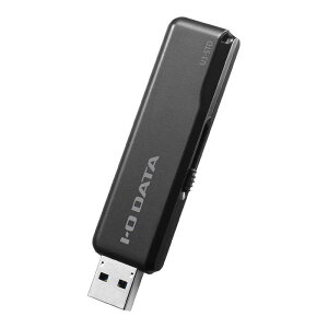 IO�f�[�^�@USB�������[�m64GB�^USB3�D1�^�X���C�h���n�@U3-STD64GR/K �u���b�N