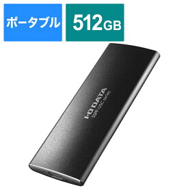 IOデータ　外付けSSD USB-C+USB-A接続 [ポータブル型/512GB]　SSPF-USC512