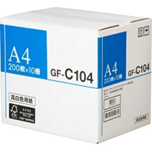 �L���m���@CANON�@�����F�p���@104g�^m2�@�iA4�T�C�Y�E200��×10���j�@GF�]C104 A4