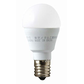 東京メタル　LED電球　ミニクリプトン　トーメ（Tome）　［E17／電球色／40W相当／一般電球形／広配光］　LDA4LK40WE17-T2