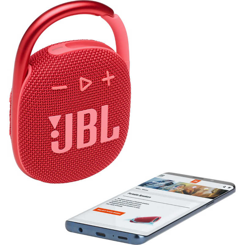 JBL　Bluetoothスピーカー レッド 　JBLCLIP4RED