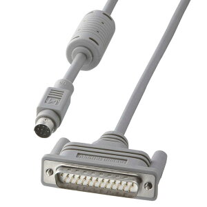 サンワサプライ RS−232CケーブルMacintosh対応(シリアルポート・モデム・TA用・1.5m) KRS‐405M1K