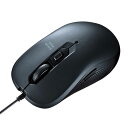 サンワサプライ　マウス [BlueLED /有線 /5ボタン /USB] ガンメタ　MA-BL114GM