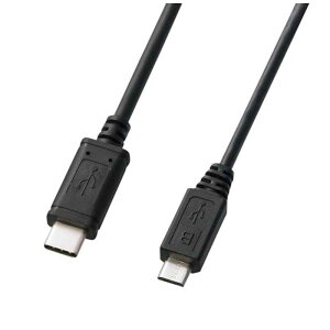 �T�����T�v���C�@2�D0m�mUSB�|C�@�́@USB�@microB�n2�D0�P�[�u���@�]���@KU-CMCBP320 �u���b�N