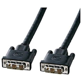 サンワサプライ　DVIディスプレイ用シングルリンクケーブル（デジタル・シングルリンク・10m）　KC-DVI-100G