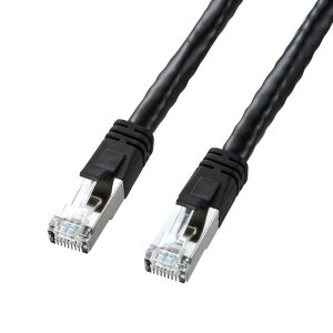 �T�����T�v���C�@CAT6LAN�P�[�u�� PoE�Ή�(�u���b�N�E15m)�@KB-T6POE-15BK