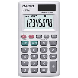 �J�V�I�@CASIO�@�p�[�\�i���d��i�J�[�h�^�C�v�j�@SL-797A