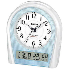 カシオ　CASIO　電波目覚まし時計　TTM-160NJ-8JF (パールシルバー)