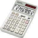 シャープ　SHARP　実務電卓(ナイスサイズタイプ・12桁)　EL-N942C-X