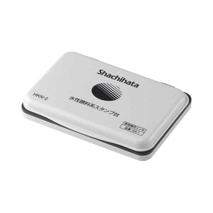 シヤチハタ 水性顔料系スタンプ台 中形 黒 HKN-2-K