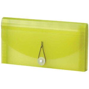 セキセイ セマック ドキュメントファイル 長3(A4 3つ折) MA-2112-33ライトグリーン(LG)