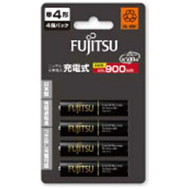 富士通　FUJITSU　ニッケル水素充電池　900　単4×2B　HR-4UTHC(4B)