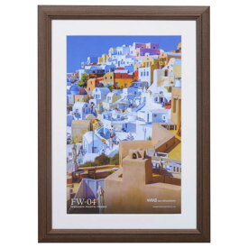 ハクバ　木製額　FW−04　ブラウン　W6切　FW-4-BRW6 ブラウンW6切