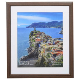 ハクバ　木製額　FW−04　ブラウン　4切　　FW-4-BR4 ブラウン4切