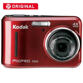 コダック　コンパクトデジタルカメラKodak　PIXPRO　FZ43RD (レッド)