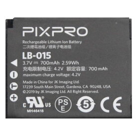 コダック　KODAK　PIXPRO　WPZ2用　バッテリー【充電式リチウムイオン電池】　LB015