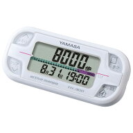 山佐時計計器　万歩計　アクティブ万歩　［装着フリー］　TH-300W