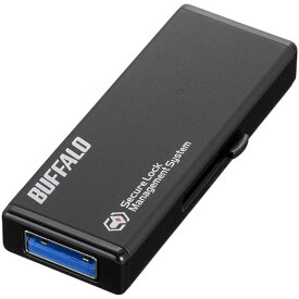 BUFFALO　USBメモリー［32GB／USB3．0／スライド式］強制暗号化モデル　RUF3-HS32G ブラック