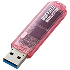 BUFFALO　USB3．0メモリ「Mac／Win」（64GB・ピンク）　RUF3-C64GA-PK