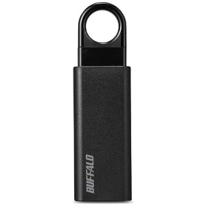 BUFFALO�@USB�������[�m16GB�^USB3�D1�^�m�b�N���n�i�u���b�N�j�@RUF3-KS16GA-BK