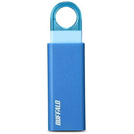 BUFFALO　USBメモリー［16GB／USB3．1／ノック式］（ブルー）　RUF3-KS16GA-BL