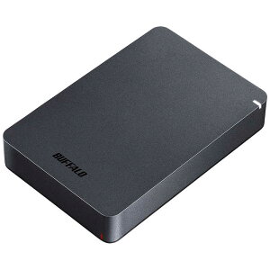 BUFFALO�@�O�t��HDD�@�u���b�N�@�m�|�[�^�u���^�@�^4TB�n�@HD-PGF4.0U3-GBKA