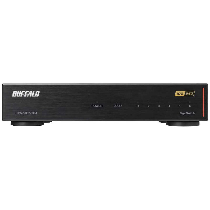 楽天市場】BUFFALO 10GbE 2ポート 2.5GbE 4ポート スイッチングHub LXW-10G2/2G4 ブラック : コジマ楽天市場店 楽天市場】BUFFALO 10GbE 2ポート 2.5GbE 4ポート スイッチングHub LXW-10G2/2G4 ブラック : コジマ楽天市場店