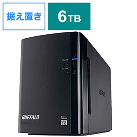 BUFFALO　外付けHDD　ブラック　［据え置き型　／6TB］　HD-WL6TU3/R1J