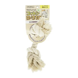 ペットプロジャパン　ペットプロ ナチュラルコットンロープTOY Mサイズ