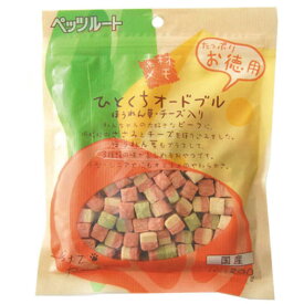 ペッツルート　ひとくちオードブルほうれん草 お徳用200g