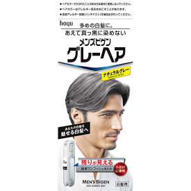 ホーユー　｢メンズビゲン｣グレーヘアナチュラルグレー